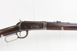 1903 mfg. WINCHESTER M1894 .32-40 WCF TAKEDOWN Lever Action Repeater C&RIconic Rifle with CLASSIC BLADE Front Sight - 4 of 22