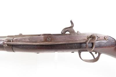 SCARCE RIFLED Antique U.S. SIMEON NORTH M1843 HALL Breech Loader SR CARBINE 1 of 10,500 Contracted by North w/ .52 RIFLED BORE - Image 8 of 22