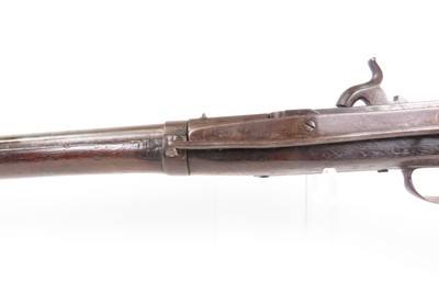 SCARCE RIFLED Antique U.S. SIMEON NORTH M1843 HALL Breech Loader SR CARBINE 1 of 10,500 Contracted by North w/ .52 RIFLED BORE - Image 21 of 22