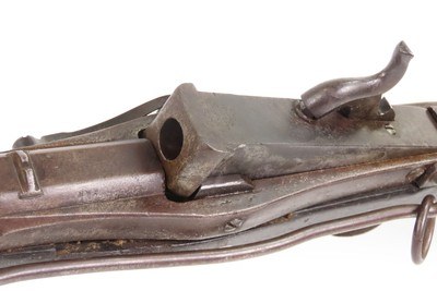 SCARCE RIFLED Antique U.S. SIMEON NORTH M1843 HALL Breech Loader SR CARBINE 1 of 10,500 Contracted by North w/ .52 RIFLED BORE - Image 16 of 22