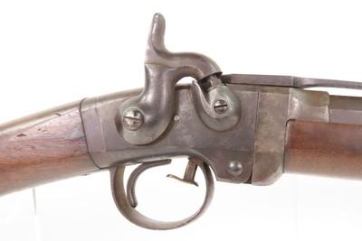 CIVIL WAR Antique U.S. POULTNEY & TRIMBLE Smith’s Patent Cavalry SR Carbine Made 1861-62 by the AMERICAN MACHINE WORKS - Image 6 of 23