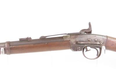 CIVIL WAR Antique U.S. POULTNEY & TRIMBLE Smith’s Patent Cavalry SR Carbine Made 1861-62 by the AMERICAN MACHINE WORKS - Image 17 of 23