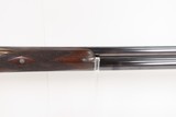 FACTORY ENGRAVED British WEBLEY & SCOTT M700 Double Barrel Modern SHOTGUN12 Gauge SIDE x SIDE BOXLOCK with CASE COLORS - 8 of 25