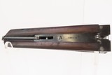 FACTORY ENGRAVED British WEBLEY & SCOTT M700 Double Barrel Modern SHOTGUN12 Gauge SIDE x SIDE BOXLOCK with CASE COLORS - 20 of 25