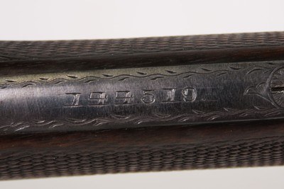 FACTORY ENGRAVED British WEBLEY & SCOTT M700 Double Barrel Modern SHOTGUN12 Gauge SIDE x SIDE BOXLOCK with CASE COLORS - Image 12 of 25