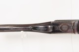 FACTORY ENGRAVED British WEBLEY & SCOTT M700 Double Barrel Modern SHOTGUN12 Gauge SIDE x SIDE BOXLOCK with CASE COLORS - 11 of 25