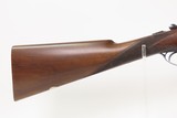 FACTORY ENGRAVED British WEBLEY & SCOTT M700 Double Barrel Modern SHOTGUN12 Gauge SIDE x SIDE BOXLOCK with CASE COLORS - 5 of 25