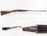 FACTORY ENGRAVED British WEBLEY & SCOTT M700 Double Barrel Modern SHOTGUN12 Gauge SIDE x SIDE BOXLOCK with CASE COLORS - 1 of 25