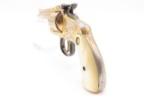 LETTERED/ENGRAVED Antique SMITH & WESSON Model of 1891 Revolver PEARL GRIPGOLD WASHED 1896 mfr. THIRD MODEL Single Action - 18 of 20