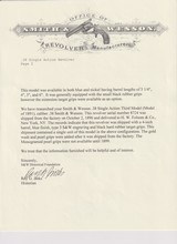 LETTERED/ENGRAVED Antique SMITH & WESSON Model of 1891 Revolver PEARL GRIPGOLD WASHED 1896 mfr. THIRD MODEL Single Action - 20 of 20