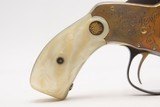 LETTERED/ENGRAVED Antique SMITH & WESSON Model of 1891 Revolver PEARL GRIPGOLD WASHED 1896 mfr. THIRD MODEL Single Action - 5 of 20