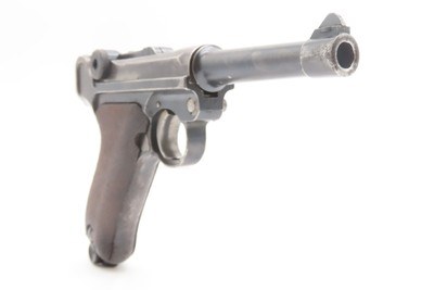 Post-WWI DWM 1920 Dated 9mm Semi-Auto P.08 POLICE MARKED German LUGER C&R1920 Mfr. with Multiple “CROWN/N” Proofs Post-WWI - Image 18 of 19