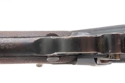 Post-WWI DWM 1920 Dated 9mm Semi-Auto P.08 POLICE MARKED German LUGER C&R1920 Mfr. with Multiple “CROWN/N” Proofs Post-WWI - Image 7 of 19