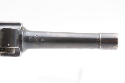 Post-WWI DWM 1920 Dated 9mm Semi-Auto P.08 POLICE MARKED German LUGER C&R1920 Mfr. with Multiple “CROWN/N” Proofs Post-WWI - Image 6 of 19