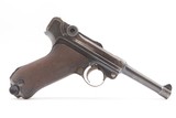 Post-WWI DWM 1920 Dated 9mm Semi-Auto P.08 POLICE MARKED German LUGER C&R1920 Mfr. with Multiple “CROWN/N” Proofs Post-WWI - 2 of 19