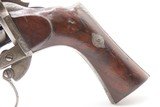 Rare ENGRAVED Antique LORON BREVETE Double Action PINFIRE 9mm Revolver As USED BY THE SOUTH During the American Civil War - 15 of 18