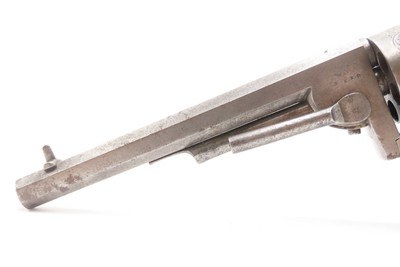 Rare ENGRAVED Antique LORON BREVETE Double Action PINFIRE 9mm Revolver As USED BY THE SOUTH During the American Civil War - Image 13 of 18