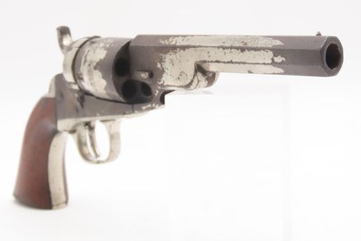 SERIAL #10 Antique COLT M1862 POCKET POLICE/NAVY .38 RF Conversion Revolver CLASSIC COLT Revolver Chambered w/NICKEL FINISH - Image 21 of 22