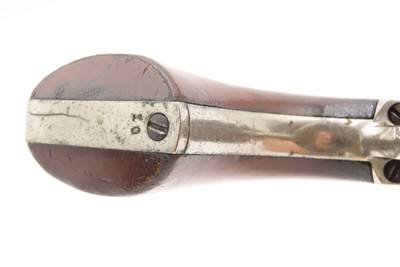SERIAL #10 Antique COLT M1862 POCKET POLICE/NAVY .38 RF Conversion Revolver CLASSIC COLT Revolver Chambered w/NICKEL FINISH - Image 8 of 22