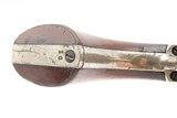 SERIAL #10 Antique COLT M1862 POCKET POLICE/NAVY .38 RF Conversion Revolver CLASSIC COLT Revolver Chambered w/NICKEL FINISH - 8 of 22