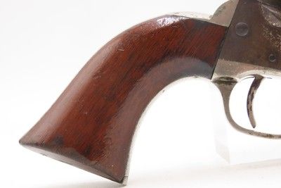 SERIAL #10 Antique COLT M1862 POCKET POLICE/NAVY .38 RF Conversion Revolver CLASSIC COLT Revolver Chambered w/NICKEL FINISH - Image 2 of 22