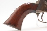 SERIAL #10 Antique COLT M1862 POCKET POLICE/NAVY .38 RF Conversion Revolver CLASSIC COLT Revolver Chambered w/NICKEL FINISH - 2 of 22