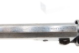 SERIAL # “26” Pre-CIVIL WAR Antique COLT M1849 Percussion POCKET Revolver1850 Mfg. WILD WEST/FRONTIER Six-Shooter w/HOLSTER - 5 of 21