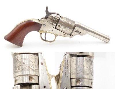Antique COLT 3-1/2 Inch ROUND BARREL Pocket Model CARTRIDGE .38 CF Revolver 1 of 6500; Scarce CARTRIDGE CONVERSION Model