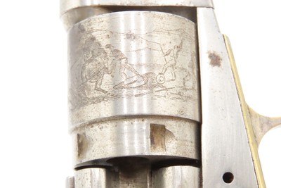 Antique COLT 3-1/2 Inch ROUND BARREL Pocket Model CARTRIDGE .38 CF Revolver 1 of 6500; Scarce CARTRIDGE CONVERSION Model - Image 6 of 21