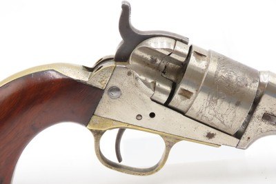Antique COLT 3-1/2 Inch ROUND BARREL Pocket Model CARTRIDGE .38 CF Revolver 1 of 6500; Scarce CARTRIDGE CONVERSION Model - Image 4 of 21