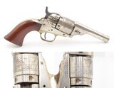 Antique COLT 3-1/2 Inch ROUND BARREL Pocket Model CARTRIDGE .38 CF Revolver 1 of 6500; Scarce CARTRIDGE CONVERSION Model
