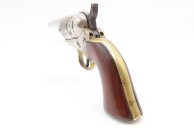 Antique COLT 3-1/2 Inch ROUND BARREL Pocket Model CARTRIDGE .38 CF Revolver 1 of 6500; Scarce CARTRIDGE CONVERSION Model - Image 21 of 21