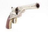 Antique COLT 3-1/2 Inch ROUND BARREL Pocket Model CARTRIDGE .38 CF Revolver 1 of 6500; Scarce CARTRIDGE CONVERSION Model - 20 of 21