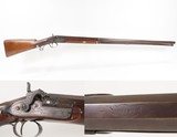 ENGRAVED English Antique ANN PATRICK 12 g. Percussion Single Barrel FOWLEREarly/Mid-1800s Large Bore w/PLATINUM INLAID BANDS - Image 1 of 25