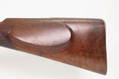 ENGRAVED English Antique ANN PATRICK 12 g. Percussion Single Barrel FOWLEREarly/Mid-1800s Large Bore w/PLATINUM INLAID BANDS - Image 25 of 25