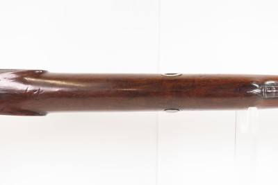 ENGRAVED English Antique ANN PATRICK 12 g. Percussion Single Barrel FOWLEREarly/Mid-1800s Large Bore w/PLATINUM INLAID BANDS - Image 10 of 25