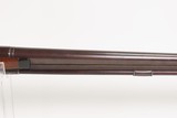 ENGRAVED English Antique ANN PATRICK 12 g. Percussion Single Barrel FOWLEREarly/Mid-1800s Large Bore w/PLATINUM INLAID BANDS - Image 4 of 25