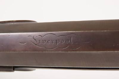 ENGRAVED English Antique ANN PATRICK 12 g. Percussion Single Barrel FOWLEREarly/Mid-1800s Large Bore w/PLATINUM INLAID BANDS - Image 18 of 25
