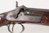 ENGRAVED English Antique ANN PATRICK 12 g. Percussion Single Barrel FOWLEREarly/Mid-1800s Large Bore w/PLATINUM INLAID BANDS - Image 7 of 25