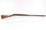 ENGRAVED English Antique ANN PATRICK 12 g. Percussion Single Barrel FOWLEREarly/Mid-1800s Large Bore w/PLATINUM INLAID BANDS - Image 2 of 25