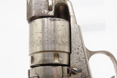 SERIAL #17 COLT Antique POCKET NAVY Cartridge Conversion .38 RF RevolverOne of 2,000 4-1/2” Barrel Cartridge Revolvers - Image 5 of 19
