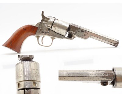 SERIAL #17 COLT Antique POCKET NAVY Cartridge Conversion .38 RF RevolverOne of 2,000 4-1/2” Barrel Cartridge Revolvers