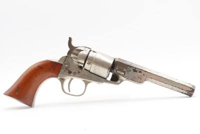 SERIAL #17 COLT Antique POCKET NAVY Cartridge Conversion .38 RF RevolverOne of 2,000 4-1/2” Barrel Cartridge Revolvers - Image 2 of 19