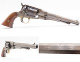 CIVIL WAR/WILD WEST Antique REMINGTON “New Model” NAVY Percussion RevolverVERY EARLY; One of the first “NEW MODELS” Produced - 1 of 19