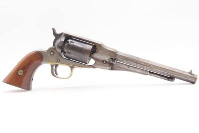 CIVIL WAR/WILD WEST Antique REMINGTON “New Model” NAVY Percussion RevolverVERY EARLY; One of the first “NEW MODELS” Produced - Image 2 of 19