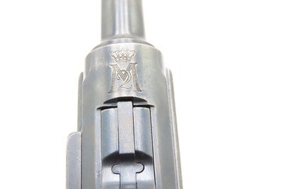 Scarce DWM M1906 ROYAL PORTUGUESE Contract Semi-Auto “M2” LUGER Pistol C&RMade in FINAL DAYS of the PORTUGUESE MONARCHY - Image 11 of 19