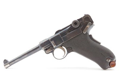 Scarce DWM M1906 ROYAL PORTUGUESE Contract Semi-Auto “M2” LUGER Pistol C&RMade in FINAL DAYS of the PORTUGUESE MONARCHY - Image 17 of 19