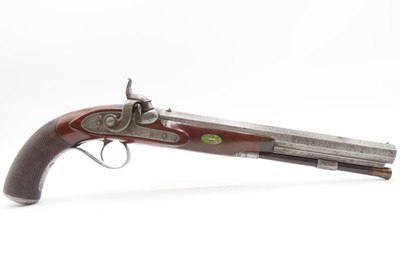 BRACE of ENGRAVED Antique PARKER FIELD & SONS Percussion DUELING PistolsHISTORICAL Pair of LONDON Made DUELERS - Image 3 of 25