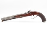 BRACE of ENGRAVED Antique PARKER FIELD & SONS Percussion DUELING PistolsHISTORICAL Pair of LONDON Made DUELERS - 15 of 25