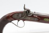BRACE of ENGRAVED Antique PARKER FIELD & SONS Percussion DUELING PistolsHISTORICAL Pair of LONDON Made DUELERS - 5 of 25
